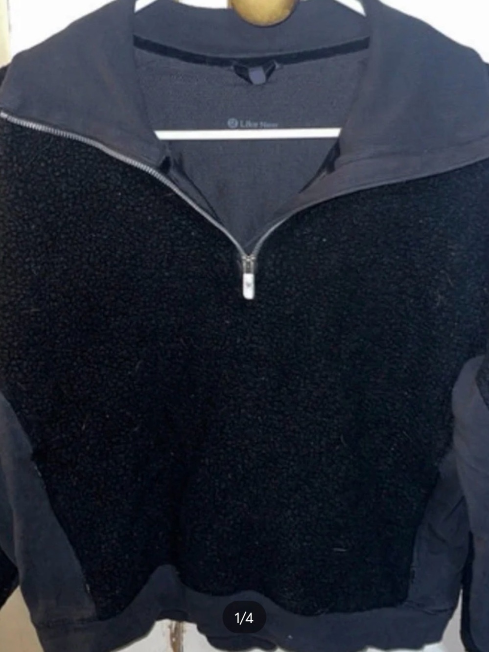 Black Half-Zip lululemon Sweater - Like New